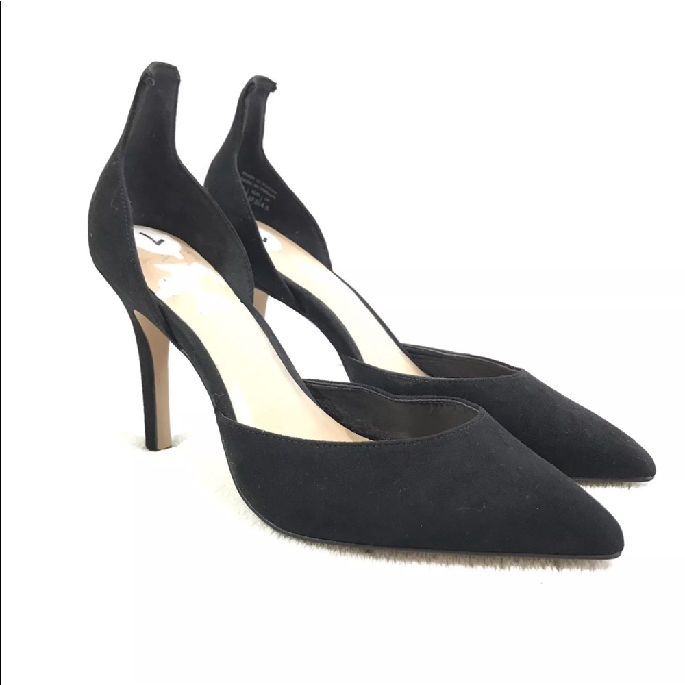 Aldo Suede Classic Black Heel Stiletto 7